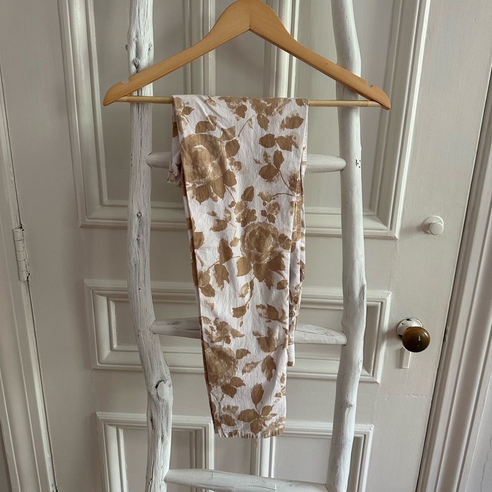 Vintage Italian Floral Pants